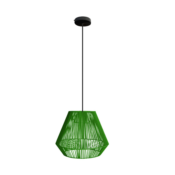 Suspension TOSEL CARINA,métal,fibre   H100xD40xP40  cm.