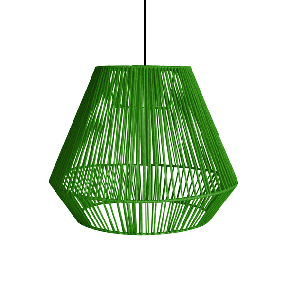 Suspension TOSEL CARINA,métal,fibre   H100xD40xP40  cm.