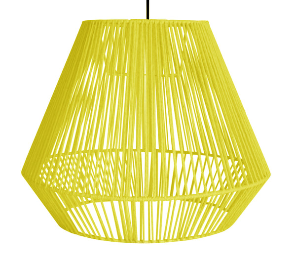 Suspension TOSEL CARINA,métal,fibre   H100xD40xP40  cm.