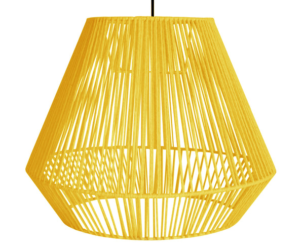 Suspension TOSEL CARINA,métal,fibre   H100xD40xP40  cm.