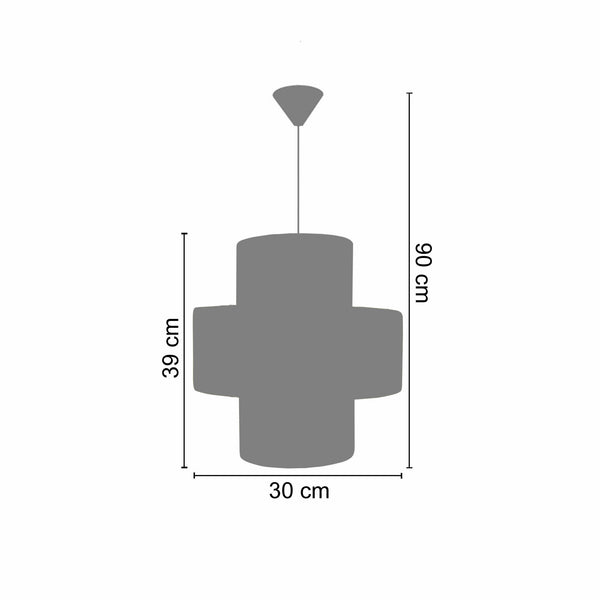 <tc>Suspensão MALVILLE  19cm - 1 Luz </tc>