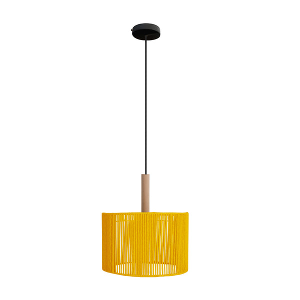 Suspension TOSEL VERA 45,métal,fibre H100xD45xP45  cm.