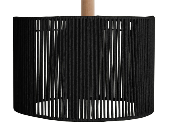 Suspension TOSEL VERA 50,métal,fibre , H100xD50xP50  cm.