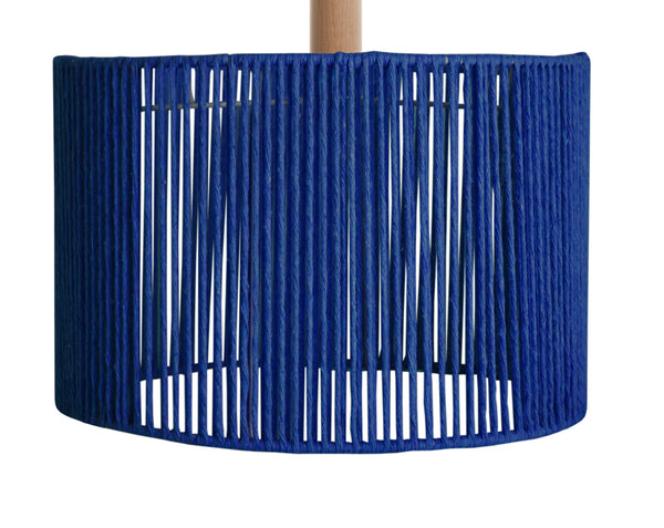 Suspension TOSEL VERA 50,métal,fibre , H100xD50xP50  cm.