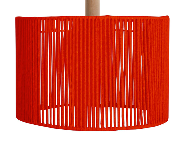 Suspension TOSEL VERA 50,métal,fibre , H100xD50xP50  cm.