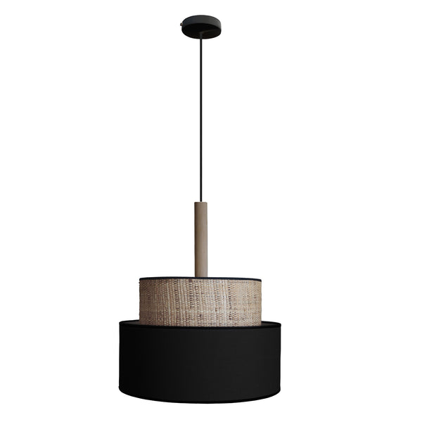 Suspension TOSEL LUANA 60,métal,fibre H100xD60xP60  cm.