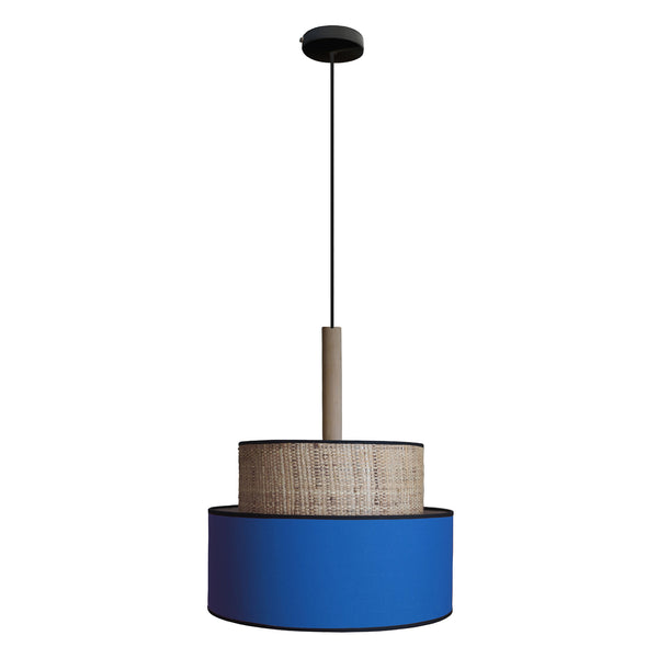 Suspension TOSEL LUANA 60,métal,fibre H100xD60xP60  cm.