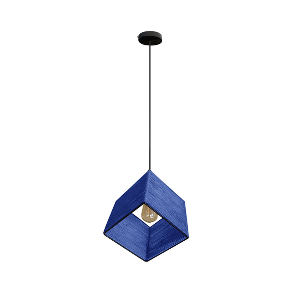 Suspension TOSEL OSCAR DIAGONAL 25,métal H100xD25xP25  cm.