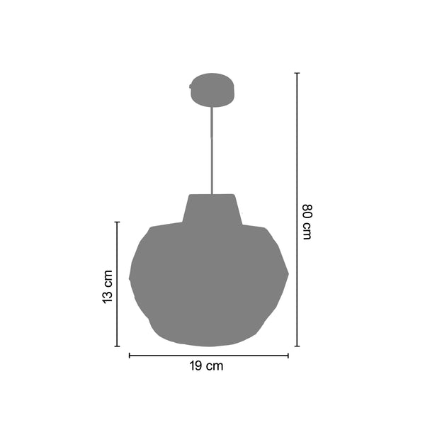 <tc>Suspensão MALVILLE  19cm - 1 Luz </tc>