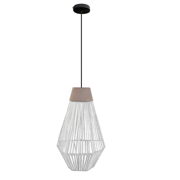 Suspension TOSEL PERLA,métal H100xD16xP16  cm.