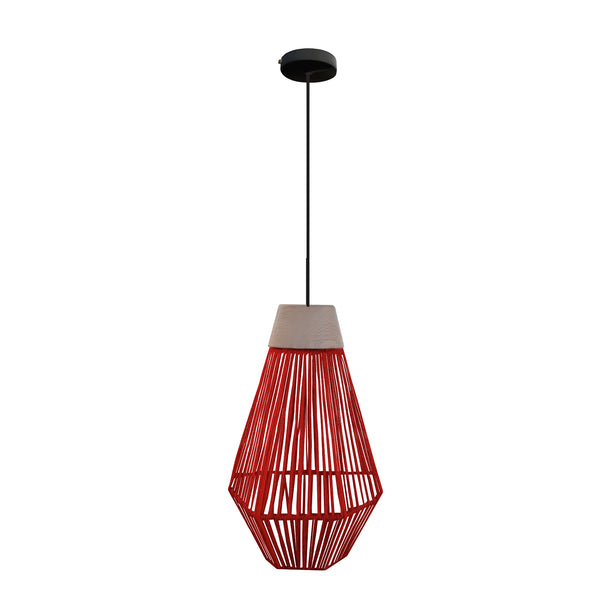 Suspension TOSEL PERLA,métal H100xD16xP16  cm.