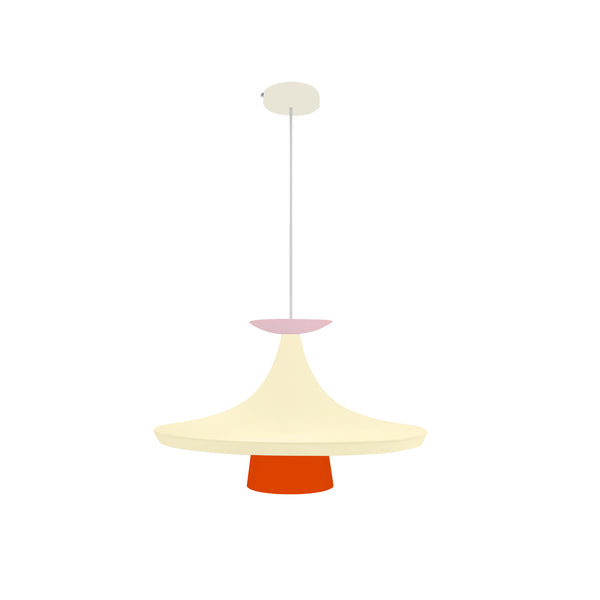 Suspension TOSEL INGA,métal, H110xD36xP36  cm.