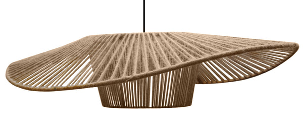 Suspension TOSEL LADY VERA 80,métal,tissu H100xD75xP80  cm.