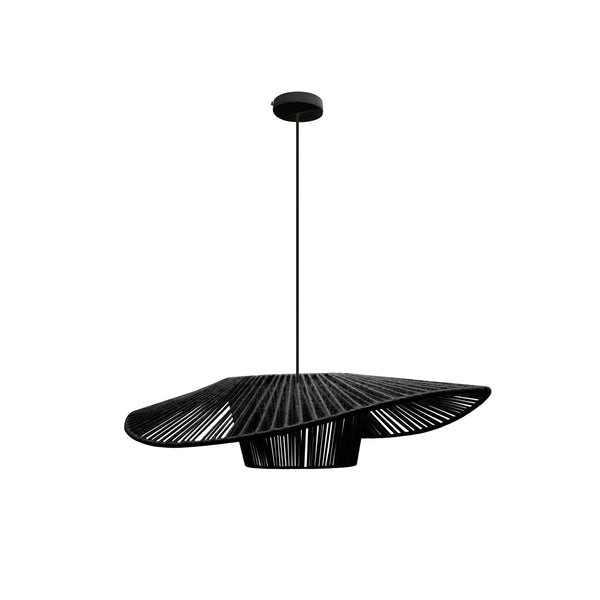 Suspension TOSEL LADY VERA 80,métal,tissu H100xD75xP80  cm.