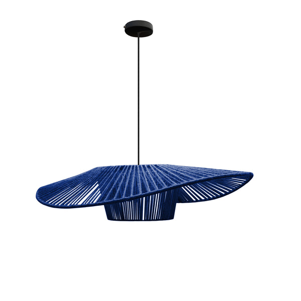 Suspension TOSEL LADY VERA 80,métal,tissu H100xD75xP80  cm.