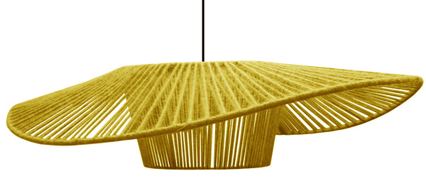 Suspension TOSEL LADY VERA 80,métal,tissu H100xD75xP80  cm.
