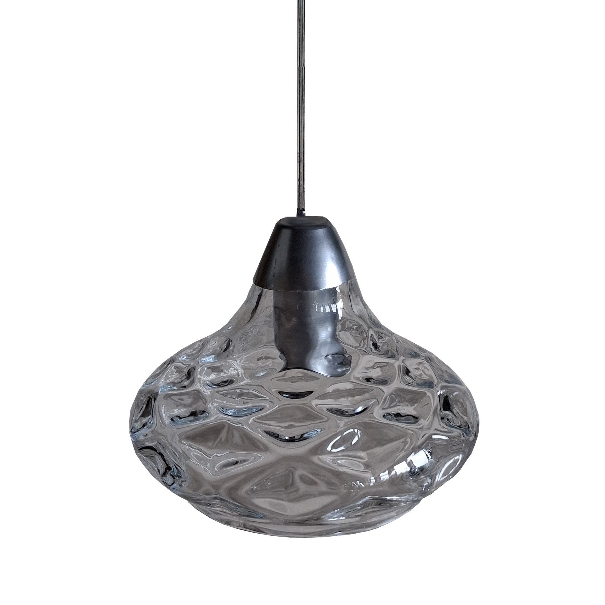 Suspension TOSEL BURANO verre H115xD25xP25cm - 1 Lumière