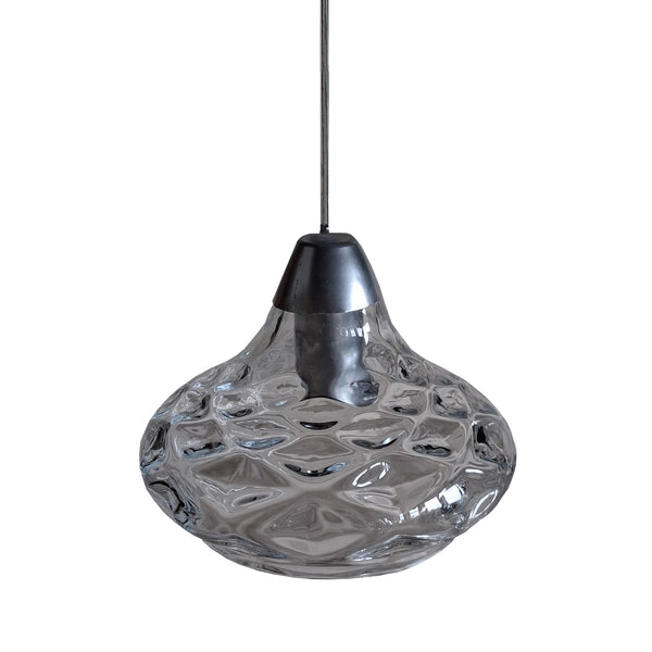 Suspension TOSEL BURANO verre H115xD25xP25cm - 1 Lumière