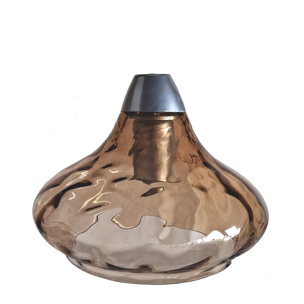 Suspension TOSEL BURANO verre H115xD25xP25cm - 1 Lumière