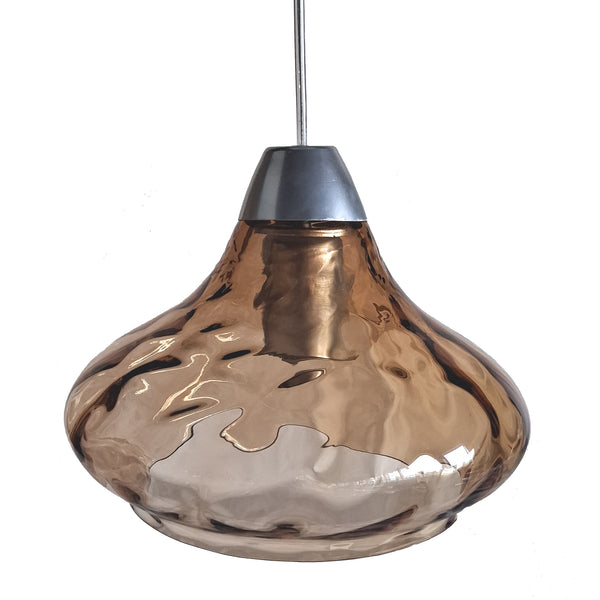 Suspension TOSEL BURANO verre H115xD25xP25cm - 1 Lumière