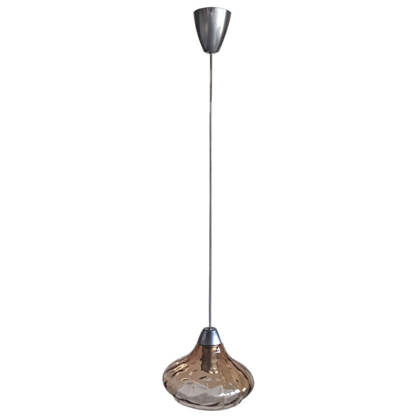 Suspension TOSEL BURANO verre H115xD25xP25cm - 1 Lumière
