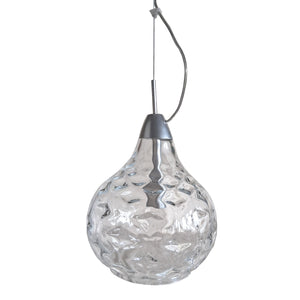 Suspension TOSEL BURANO BIG  verre H115xD30xP30cm - 1 Lumière