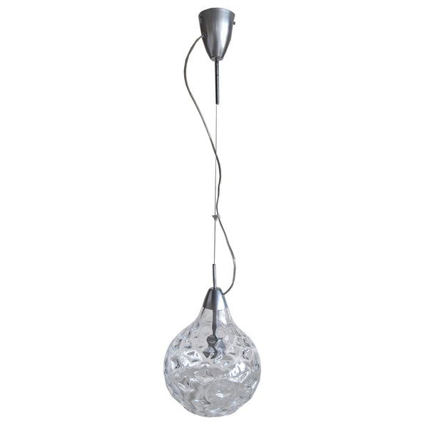 Suspension TOSEL BURANO BIG  verre H115xD30xP30cm - 1 Lumière