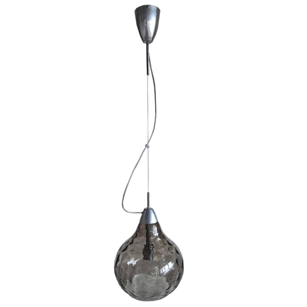 Suspension TOSEL BURANO BIG  verre H115xD30xP30cm - 1 Lumière