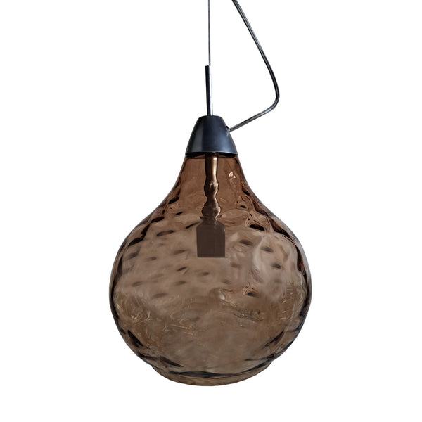Suspension TOSEL BURANO BIG  verre H115xD30xP30cm - 1 Lumière