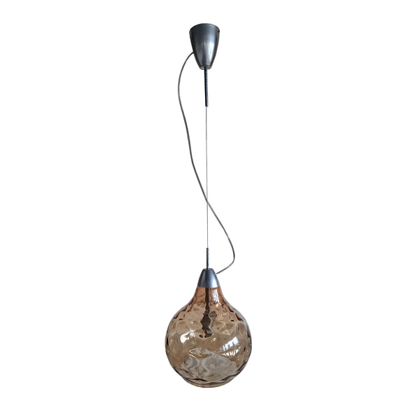 Suspension TOSEL BURANO BIG  verre H115xD30xP30cm - 1 Lumière