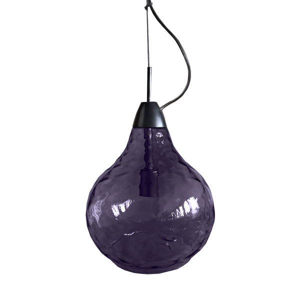 Suspension TOSEL BURANO BIG  verre H115xD30xP30cm - 1 Lumière