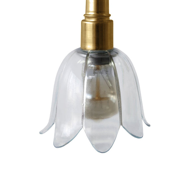 Suspension CARDITO métal verre tulipe