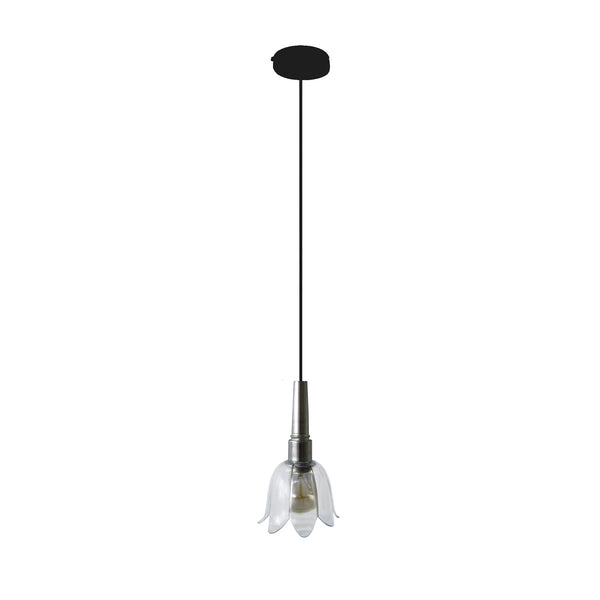 Suspension CARDITO métal verre tulipe