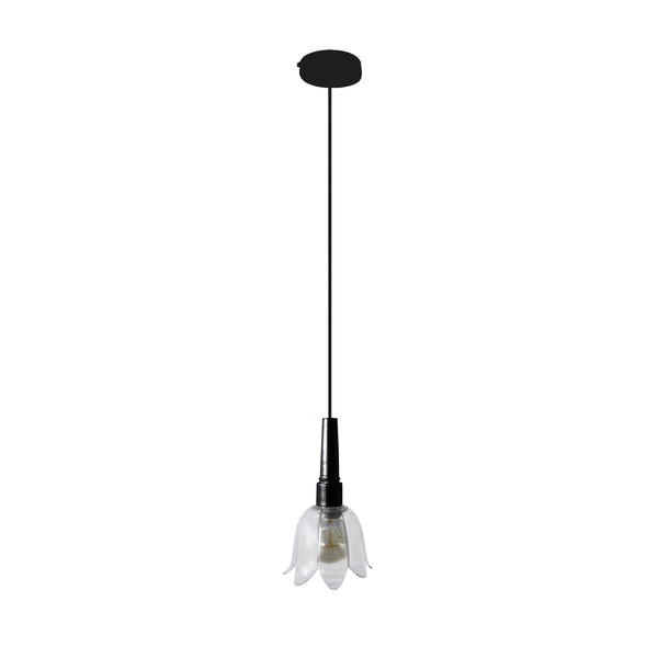 Suspension CARDITO métal verre tulipe