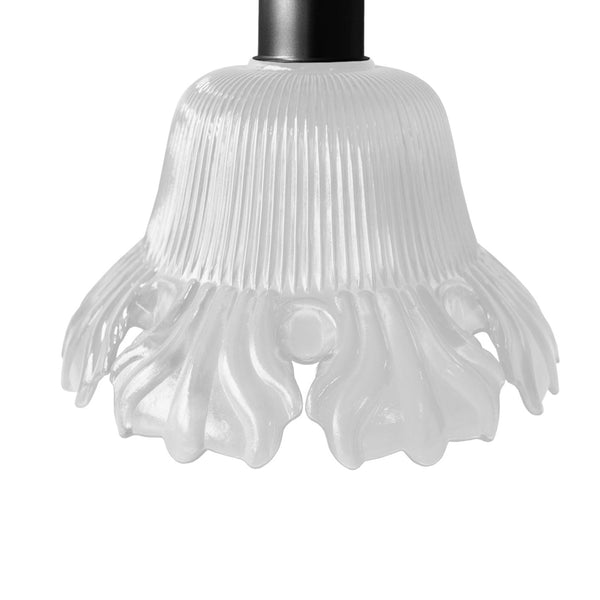 Lámpara de techo CALABRIA metal cristal