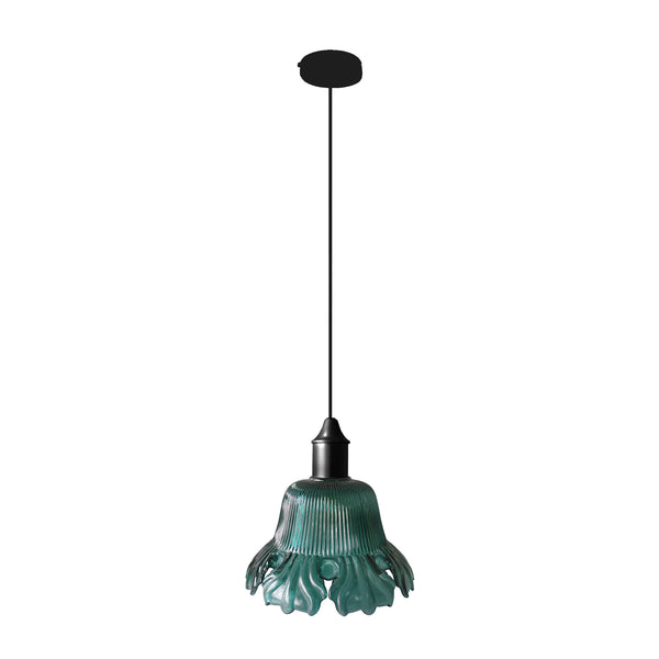 Lámpara de techo CALABRIA metal cristal
