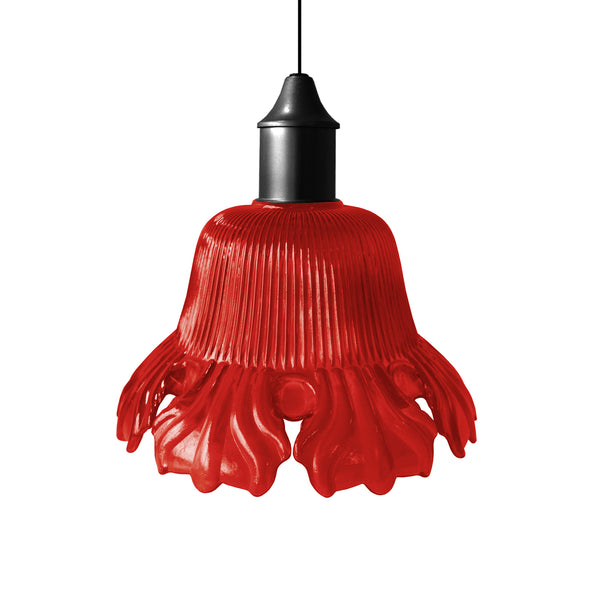 Lámpara de techo CALABRIA metal cristal