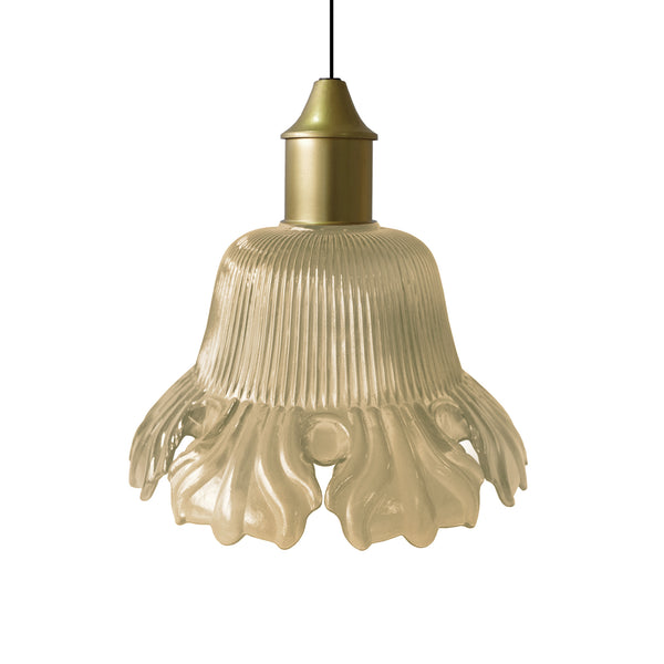 Lámpara de techo CALABRIA metal cristal
