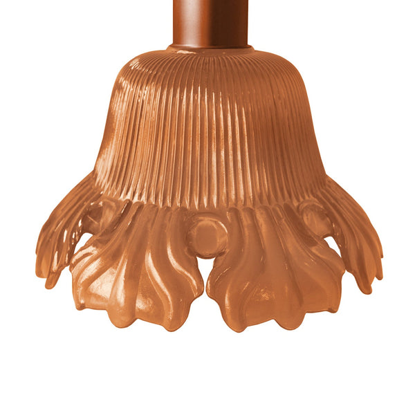 Lámpara de techo CALABRIA metal cristal