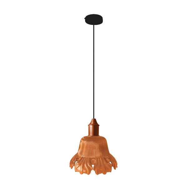 Lámpara de techo CALABRIA metal cristal