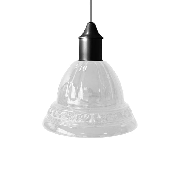 Suspension CAMPANIA verre  tulipe