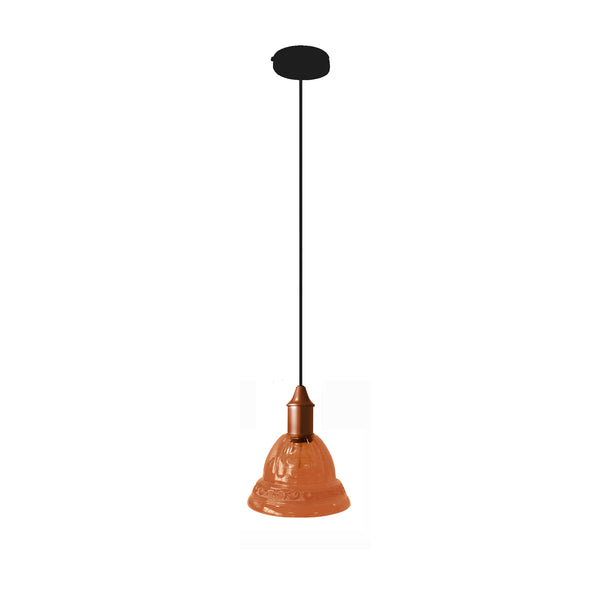 Suspension CAMPANIA verre  tulipe