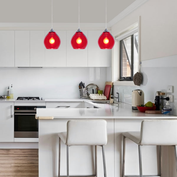 Lustre TOSEL VIANNE,verre , H100xD80xP80  cm