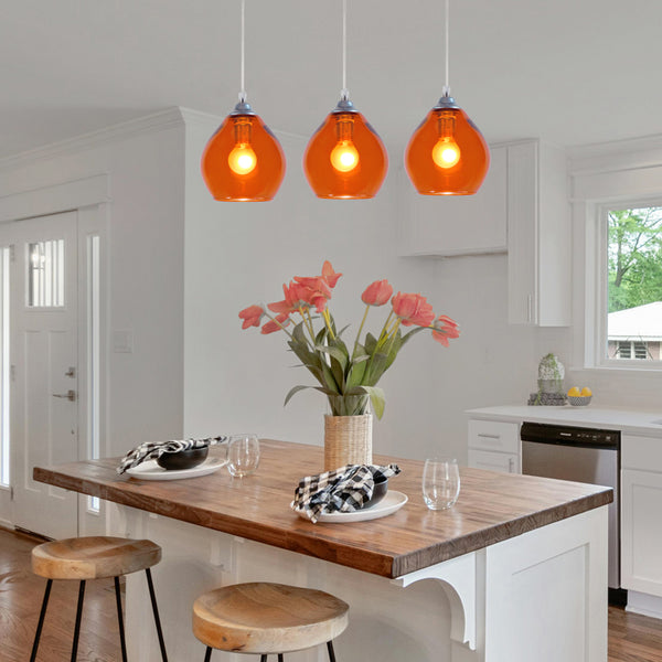 Lustre TOSEL VIANNE,verre , H100xD80xP80  cm