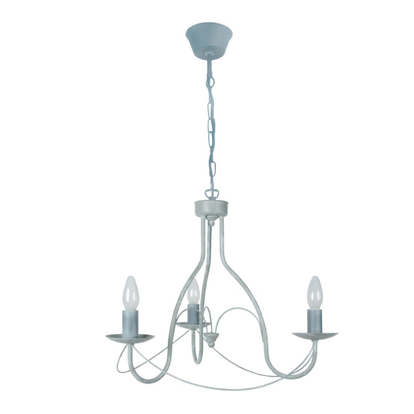 Lustre TOSEL PROVENÇALE,métal , H80xD58xP58  cm.