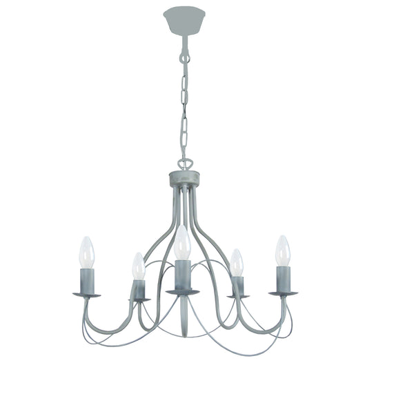 Lustre TOSEL PROVENÇALE,métal , H80xD64xP64  cm.