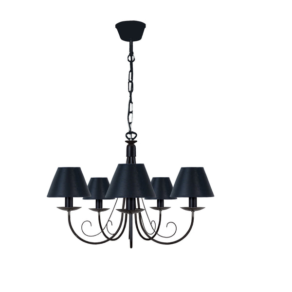 <tc>Candeeiro de Teto CÔTE D'IVOIRE A  84cm - 5 Luzes</tc>