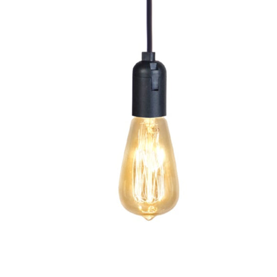 Lustre TOSEL BROOKLYN,bois  H180xD7xP70  cm.