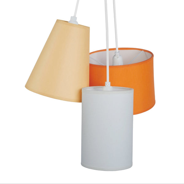 Lustre TOSEL SEINE,tissu , H90xD35xP35  cm.