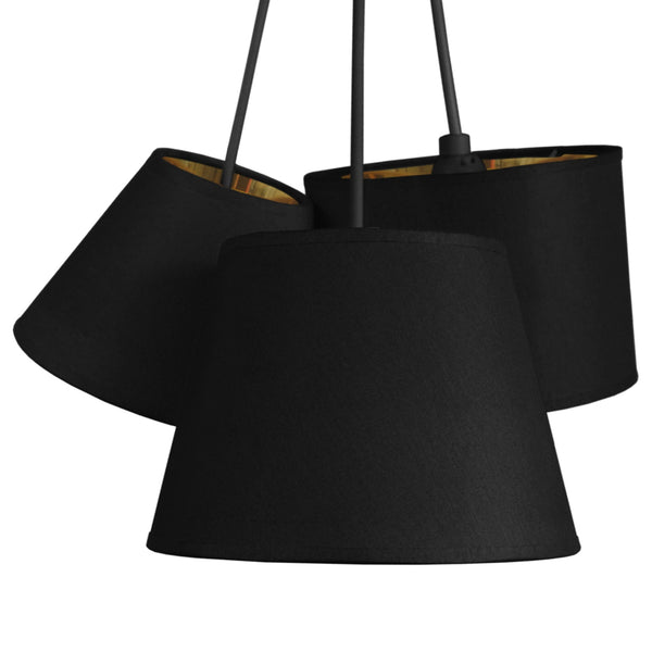 Lustre TOSEL GARONNE,tissu , H90xD35xP35  cm.